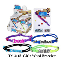 Смешные Girlz Word Bracelet Toy